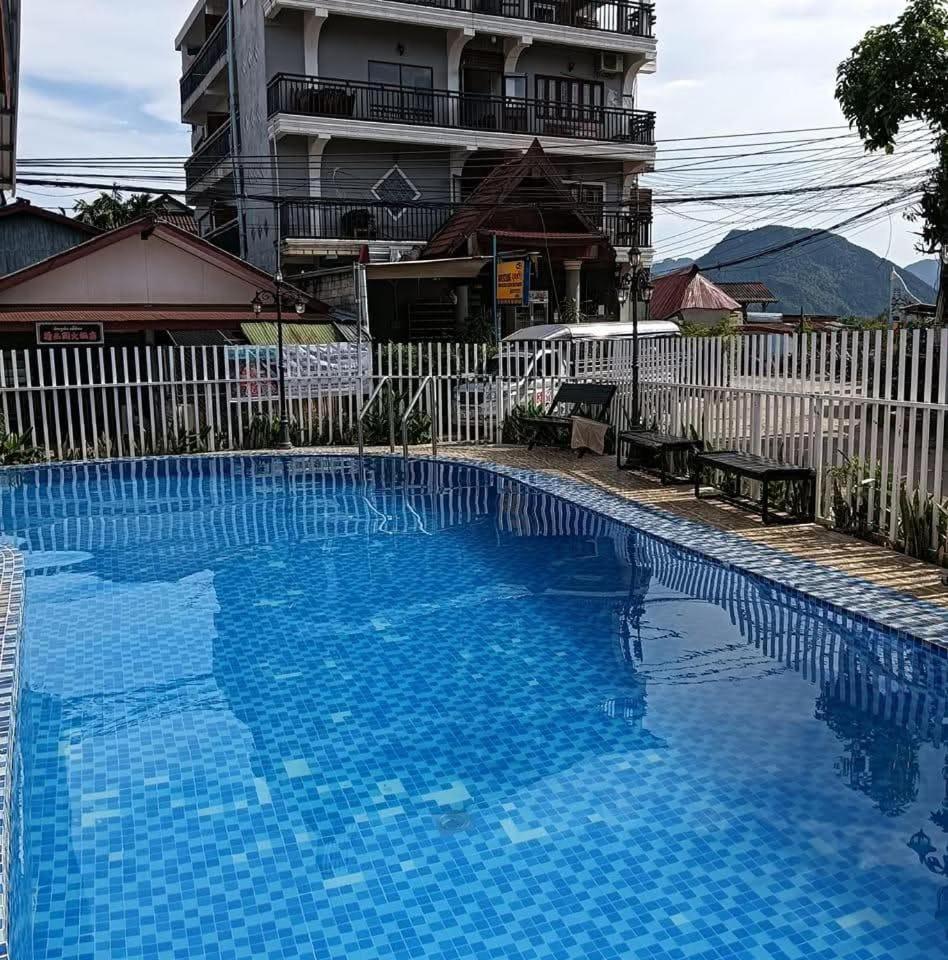 Bountang Riverside Hotel Vang Vieng Zewnętrze zdjęcie